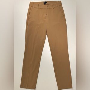 JCrew Tan Ruby Pant - Size 6